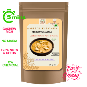 Zero Preservative Pre-Mix Gravy Paneer Masala